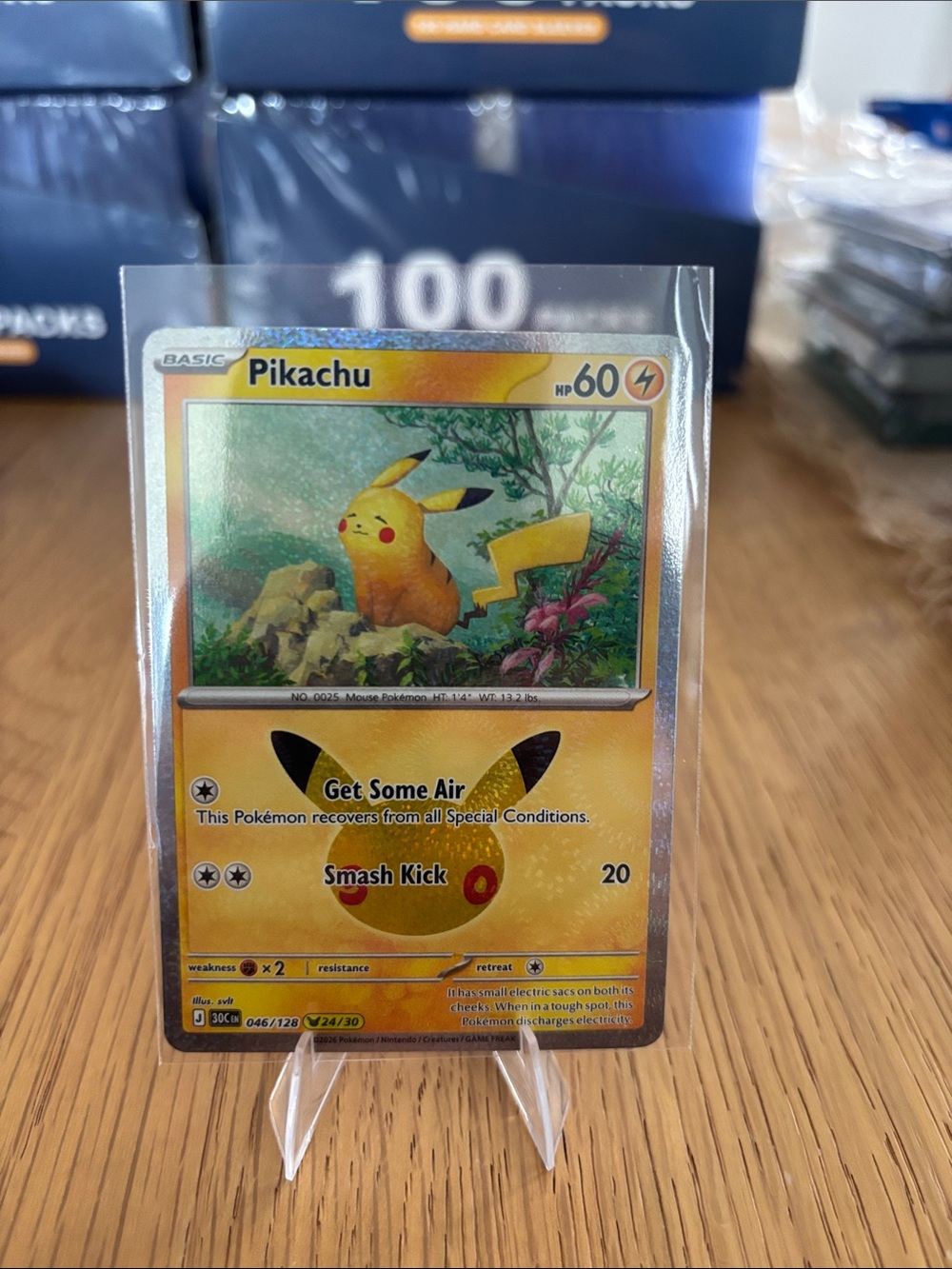 Pikachu #24 30th Celebrations Set card 046/128